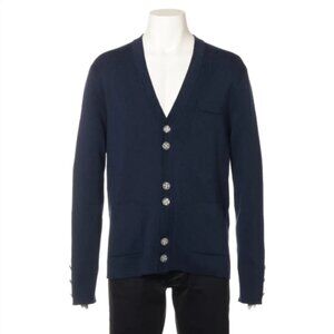 Louis Vuitton Wool Cardigan Navy Blue